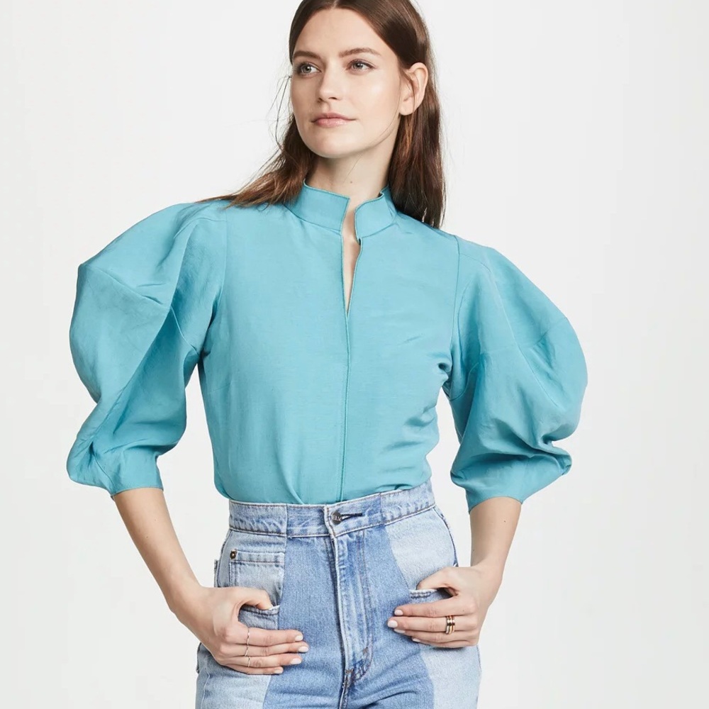 RACHEL COMEY Amplus puff sleeve top